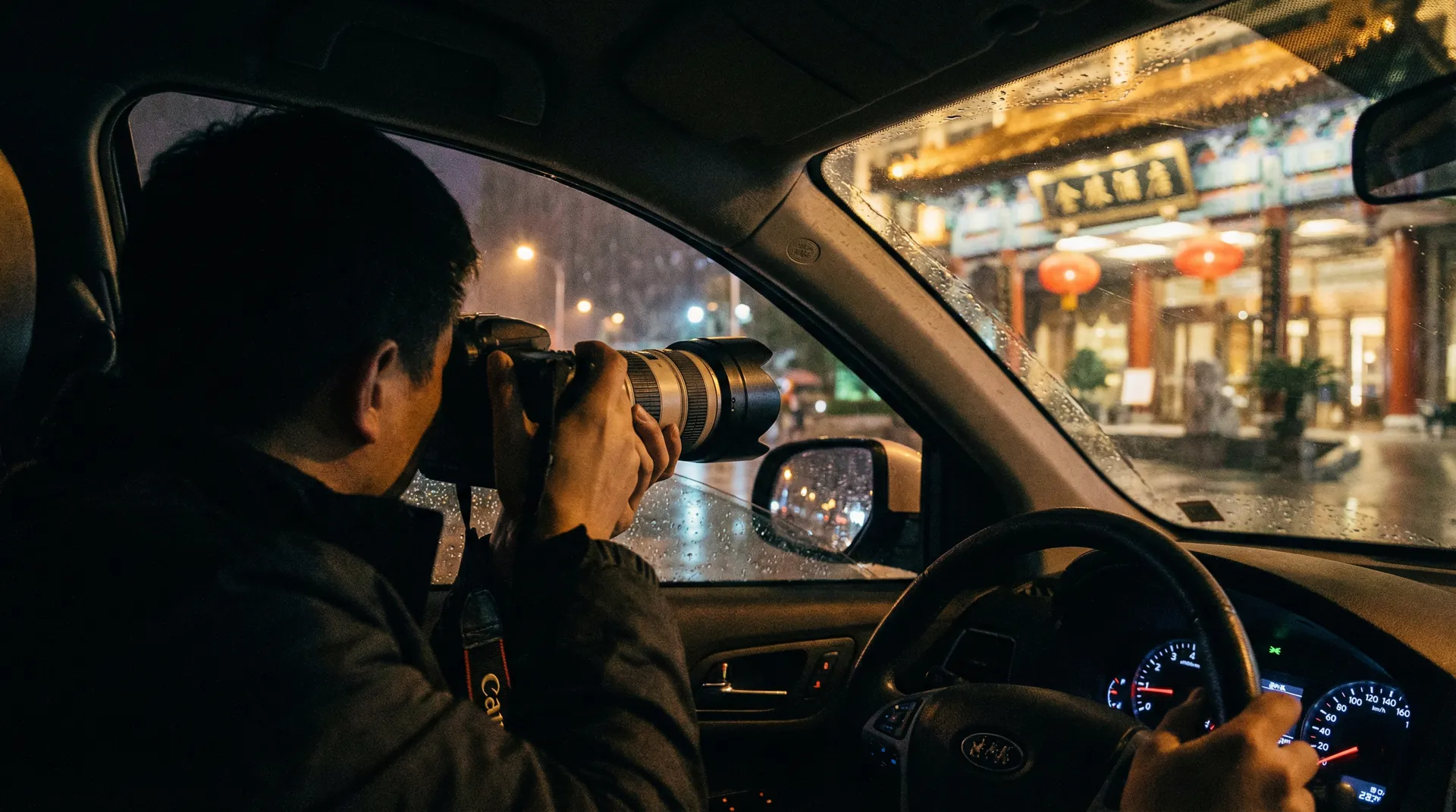 五一吃瓜网 - 记者深夜跟踪拍摄明星行踪